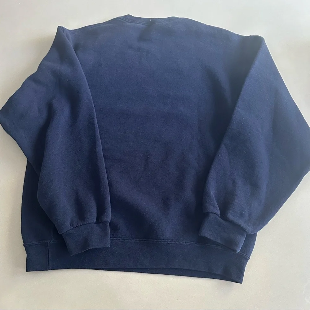 Russell Athletics Navy  Blue MSVU Men's Crewneck  Sweatshirt , Size M - Picture 5 of 5